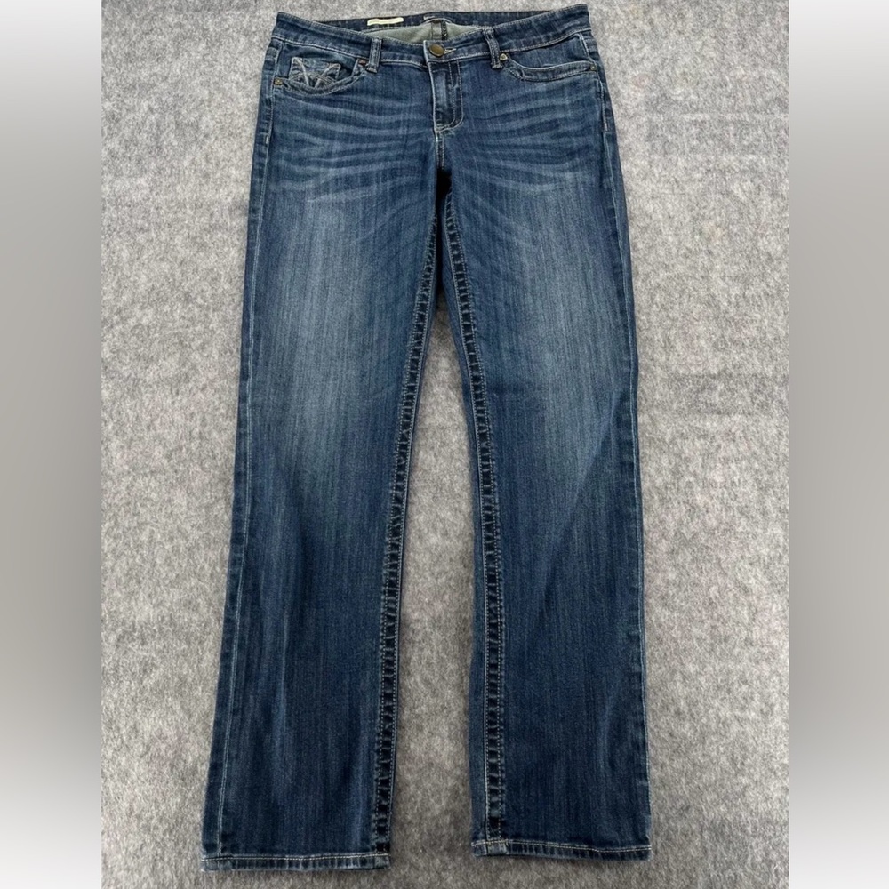 Kut From The Kloth Womens Denim Stevie Straight Leg Jeans Size 12